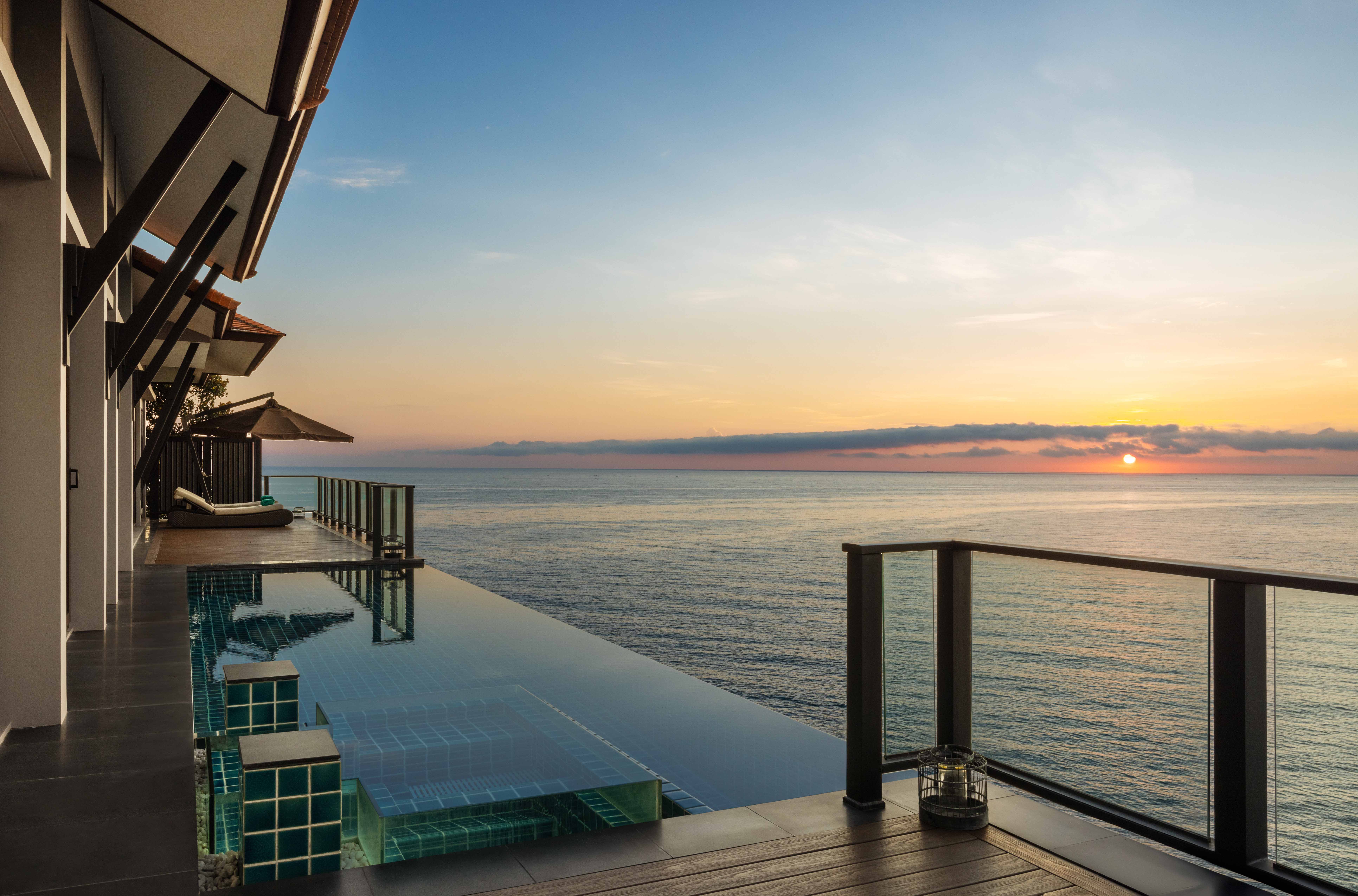 banyan tree lang co three bedroom oceanview pool villa